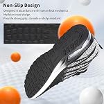 GoodValue Mens Running Shoes Breathable Air Cushion Tennis Shoes Lightweight Walking Shoes Fashion Sneakers Comfortable Mesh Sport Shoes Mens Casual Workout Athletic Training Gym Jogging Shoes