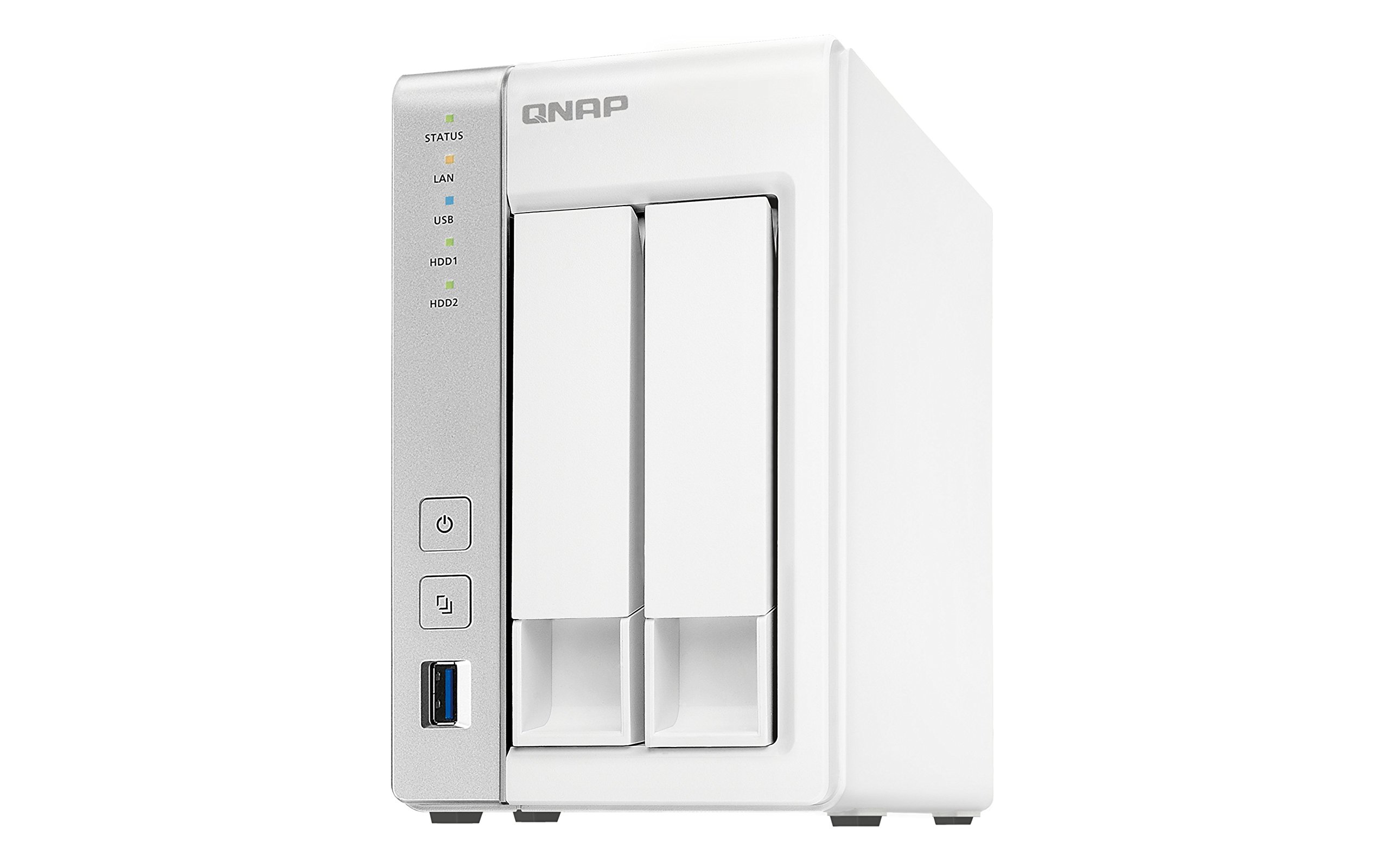 Amazon.co.jp: QNAP TurboNAS 2ベイ HDDレス タワー型 TS-231P2-4G
