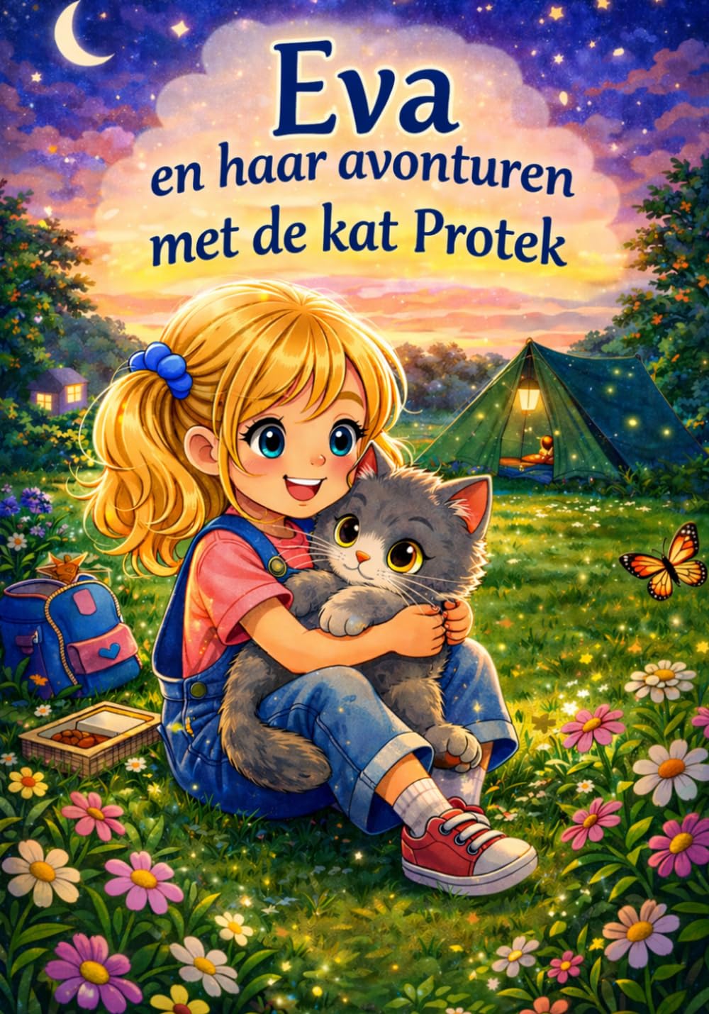 Eva en haar avonturen met de kat Protek