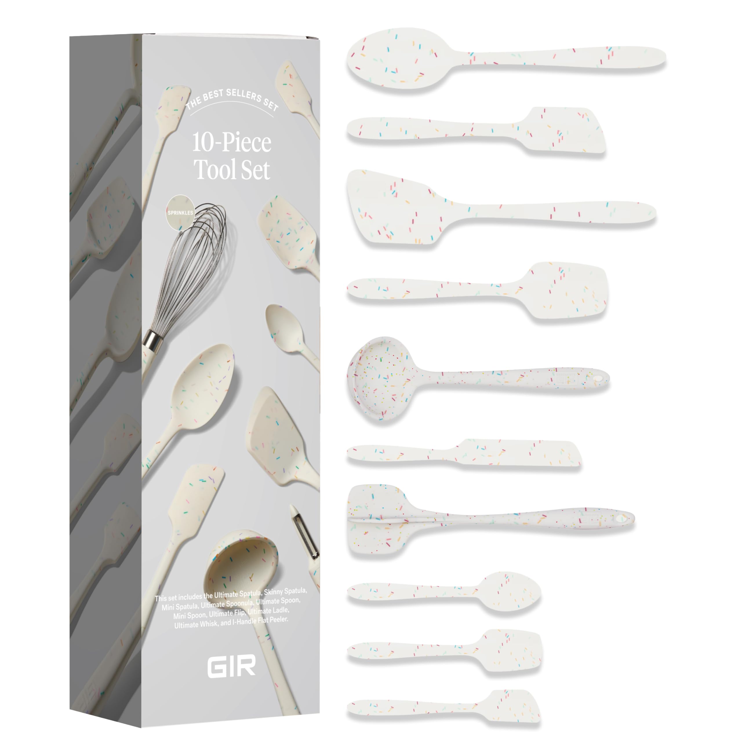 GIR 10-Piece Silicone Ultimate Utensil Set
