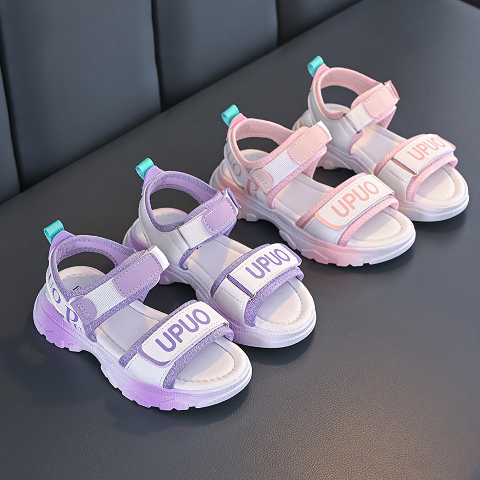 Genérico Sandalias Niña Verano Playa,Sandalias Deportivas Niña Verano,Sandalia Zapatos Niños Cómodas Suela Gruesa Casuales Princesa Al Aire Libre Moda Sandals Playa Sandals Sandalia