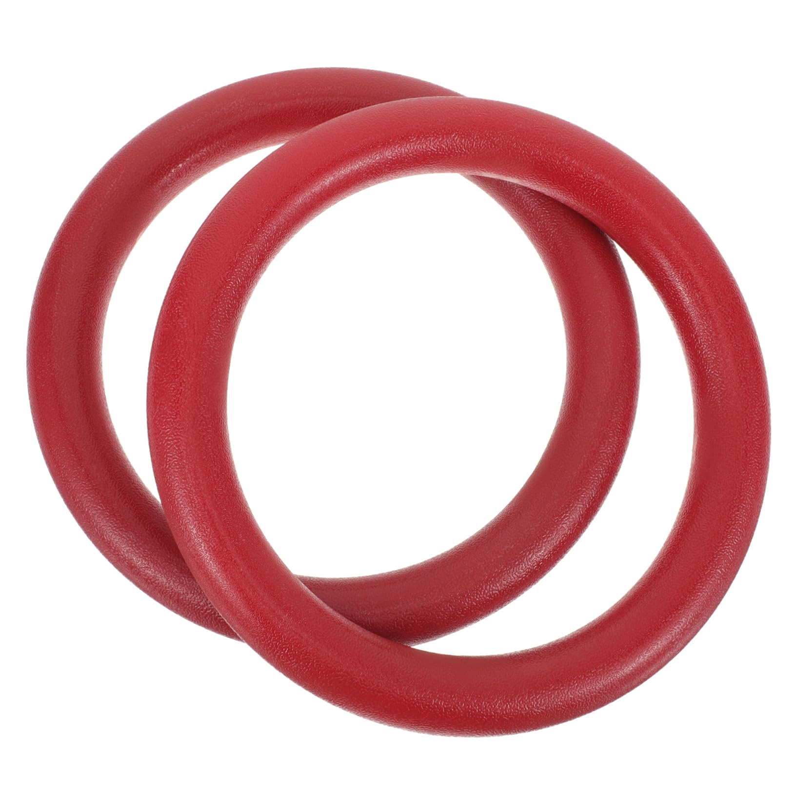 Hemoton Versatile Gymnastics Rings Pull up Rings for Boys and Girls Anti-Slip Design Outdoor Indoor Gym