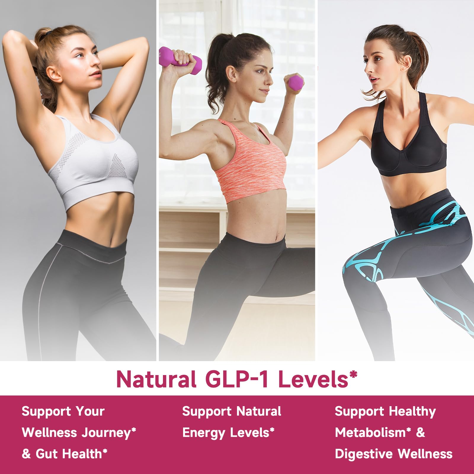 GLP-1 Support Drops with Berberine, Ceylon Cinnamon, Prebiotic Fiber, and Green Tea Extract | Supports Metabolic, Digestive, and Gut Health for Men and Women | Vegan, Non-GMO — view 5