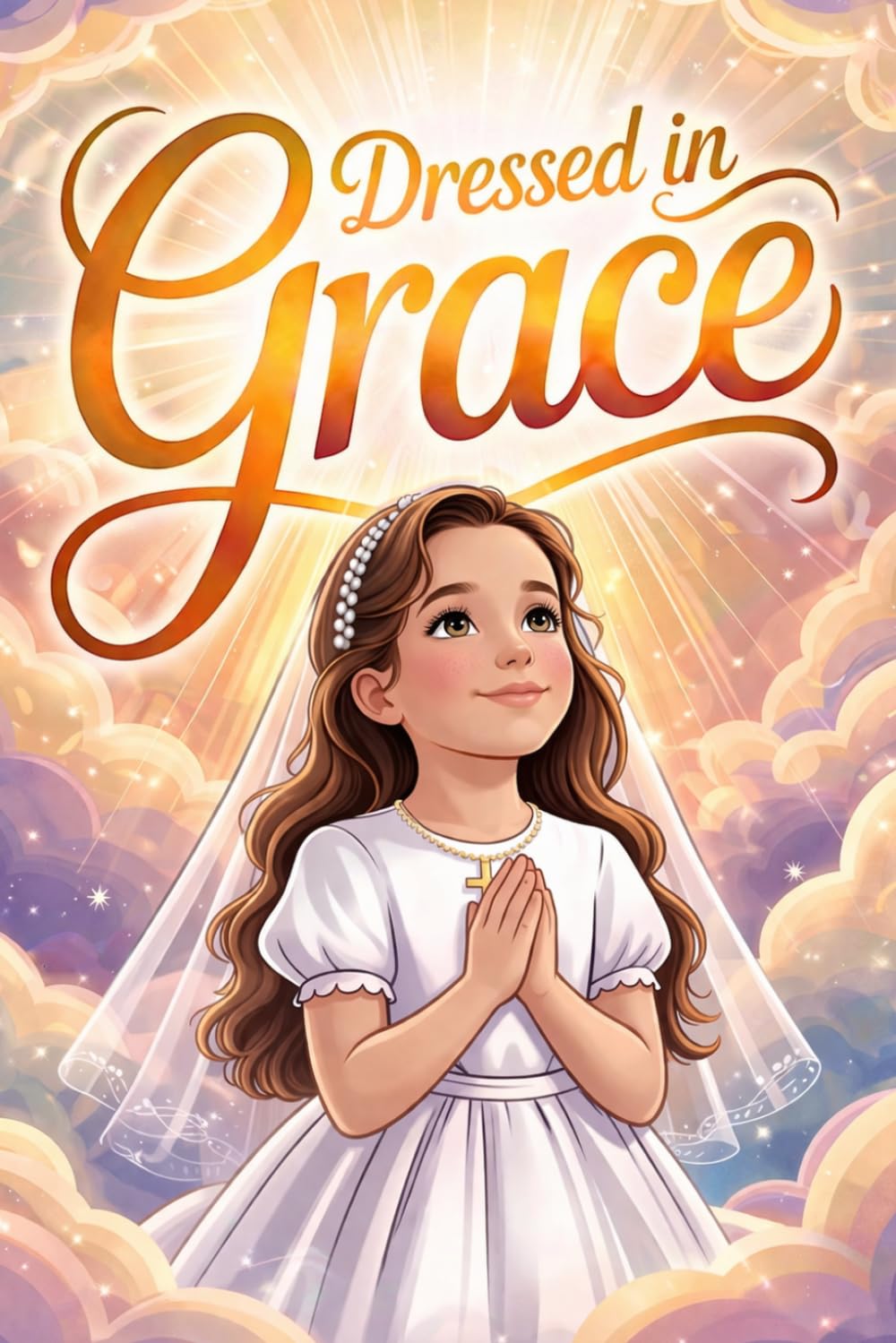 Dressed in Grace: An Inspiring First Communion Book for Catholic Girls with Short Stories to Grow in Faith, Kindness, and God's Love (First Holy Communion Gifts for Girls)