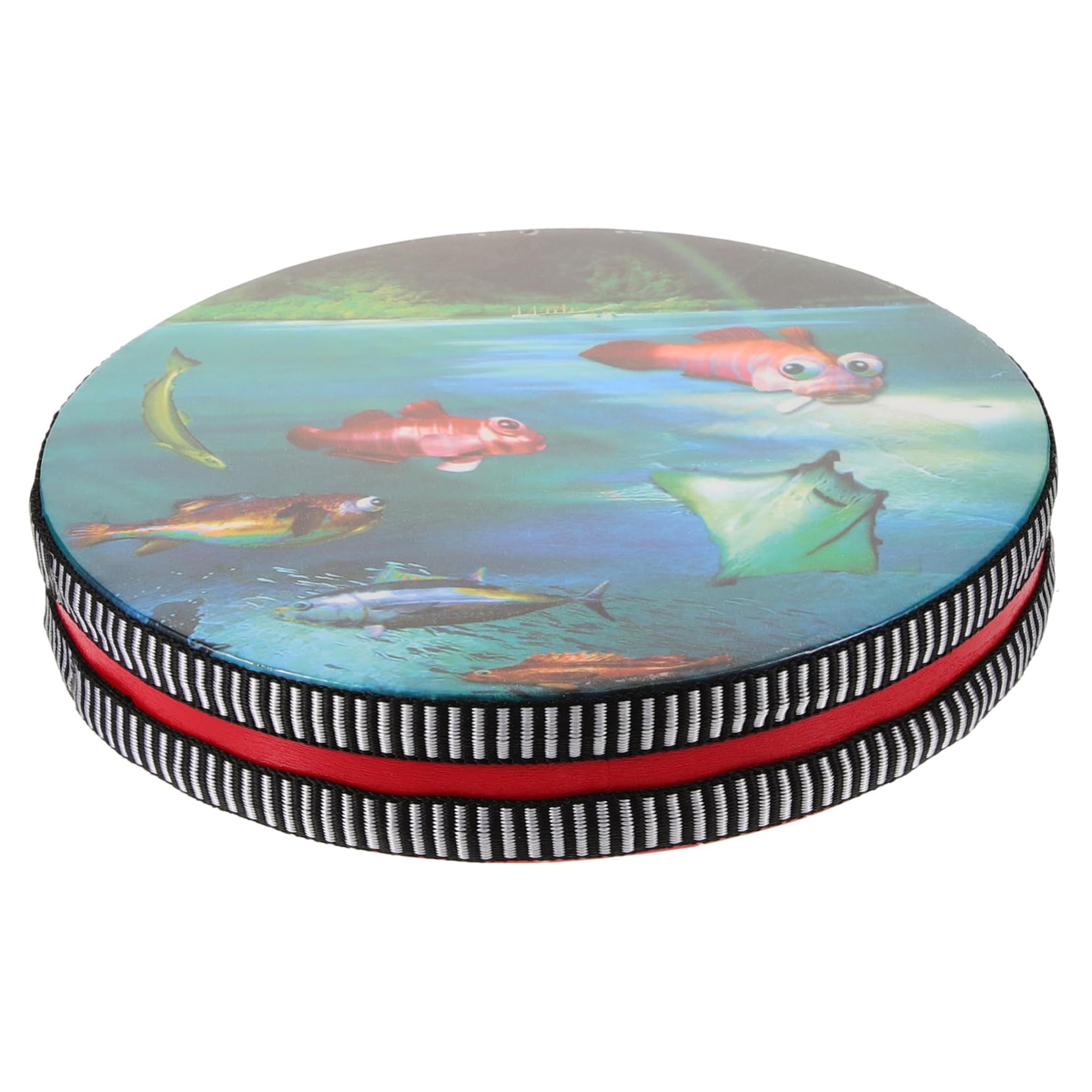UPKOCH Ocean Drum Musical Instrument for Kids Relaxing Wave Sound Educational Percussion Toy for Toddlers and Children