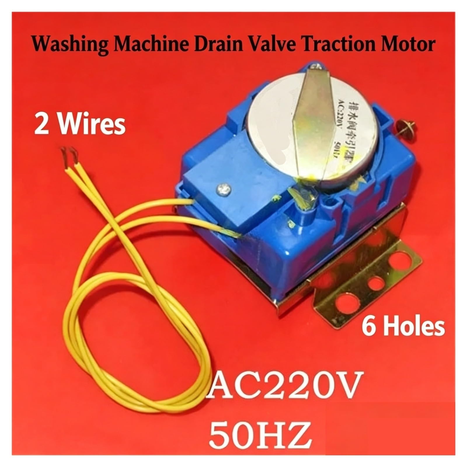 Válvula De Drenaje De Lavadora Tractor AC 220V 50HZ/60HZ