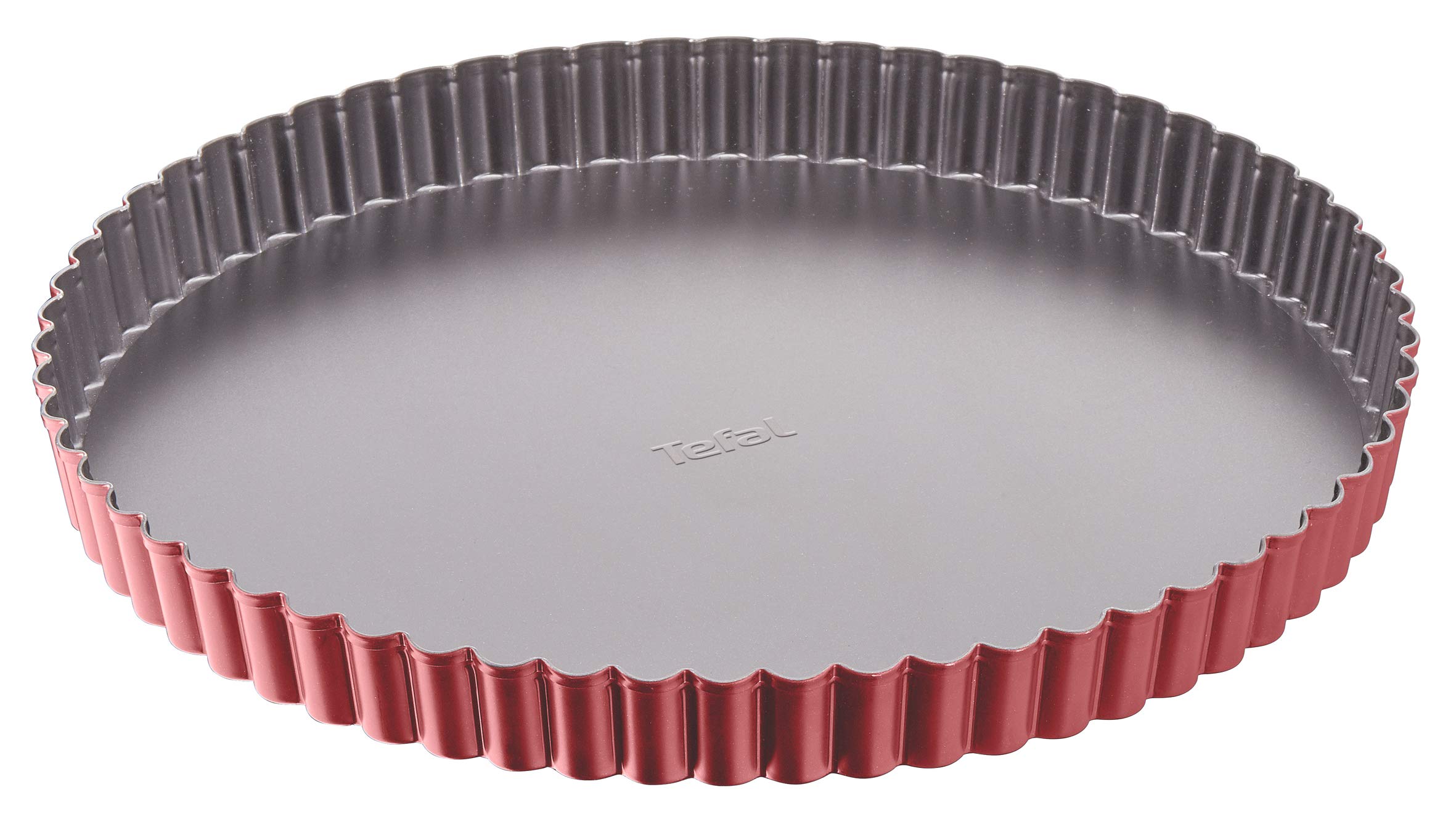 TEFAL Delibake J1641574, Forma do pieczenia tarty 28 cm, Nieprzywierająca powłoka, Wyjmowane dno, Niemiecka jakość