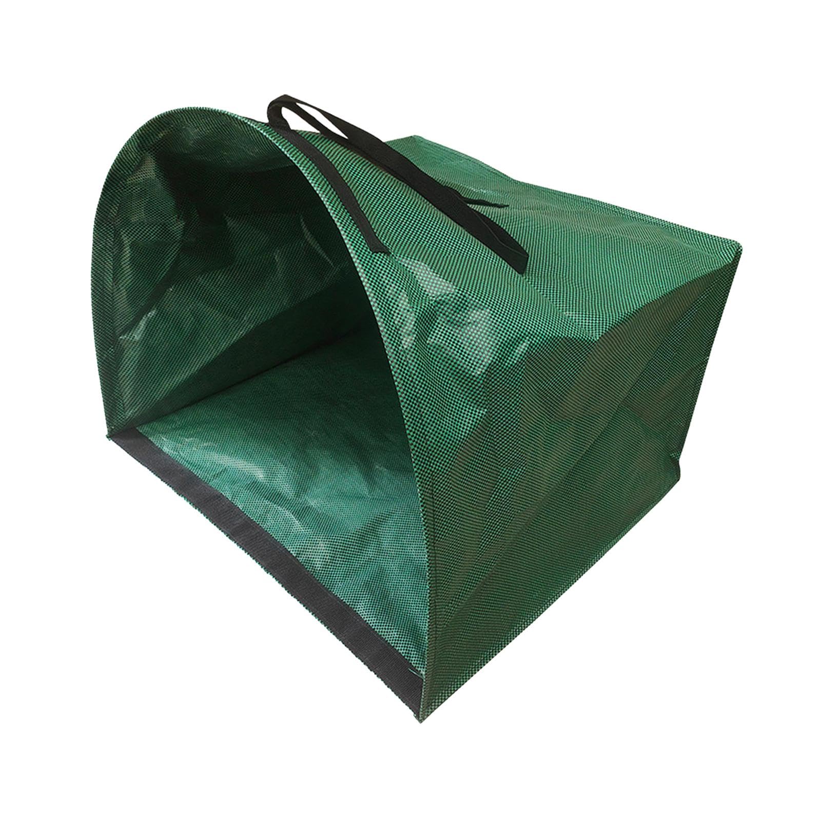 Leaf Bag Dustpan Type Garden Bag Reusable Lawn Bag for Grass Clippings Weeds Camping Waste Collection