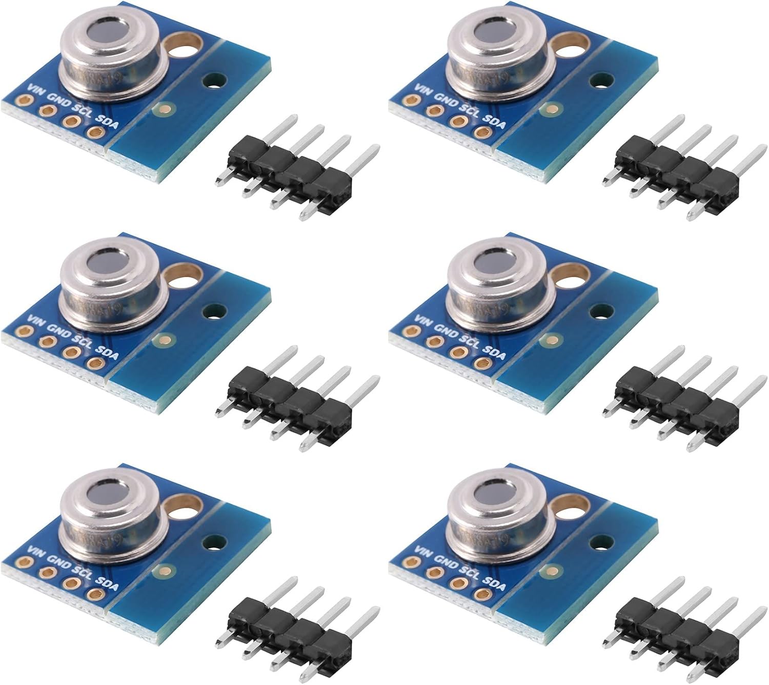 Capteur De Température Infrarouge MLX90614 - Interface I2C, 3-5V, Compatible Arduino, Raspberry Pi, Etc.