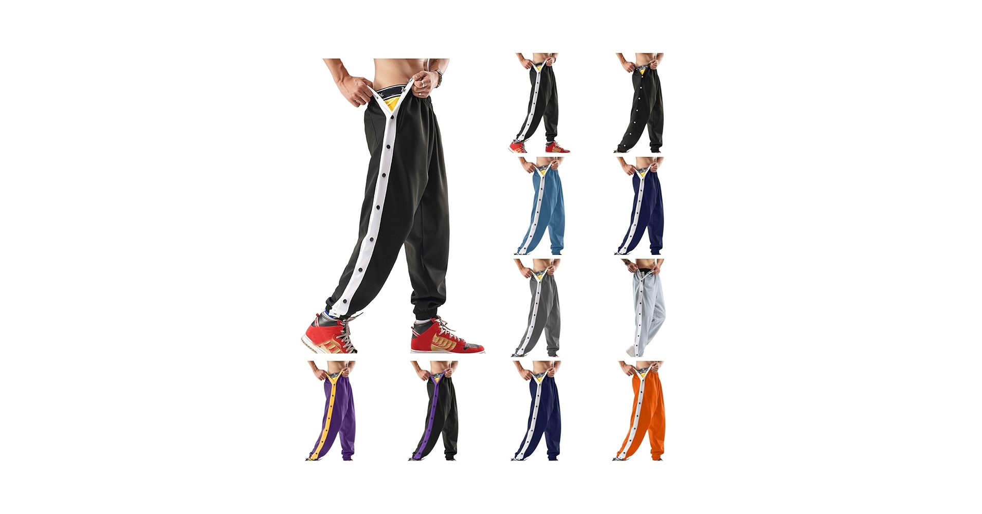 applebum　Night Flight basketball pants Nike Men's Flight Basketball Pants Yellow-Red-Blue cn8512