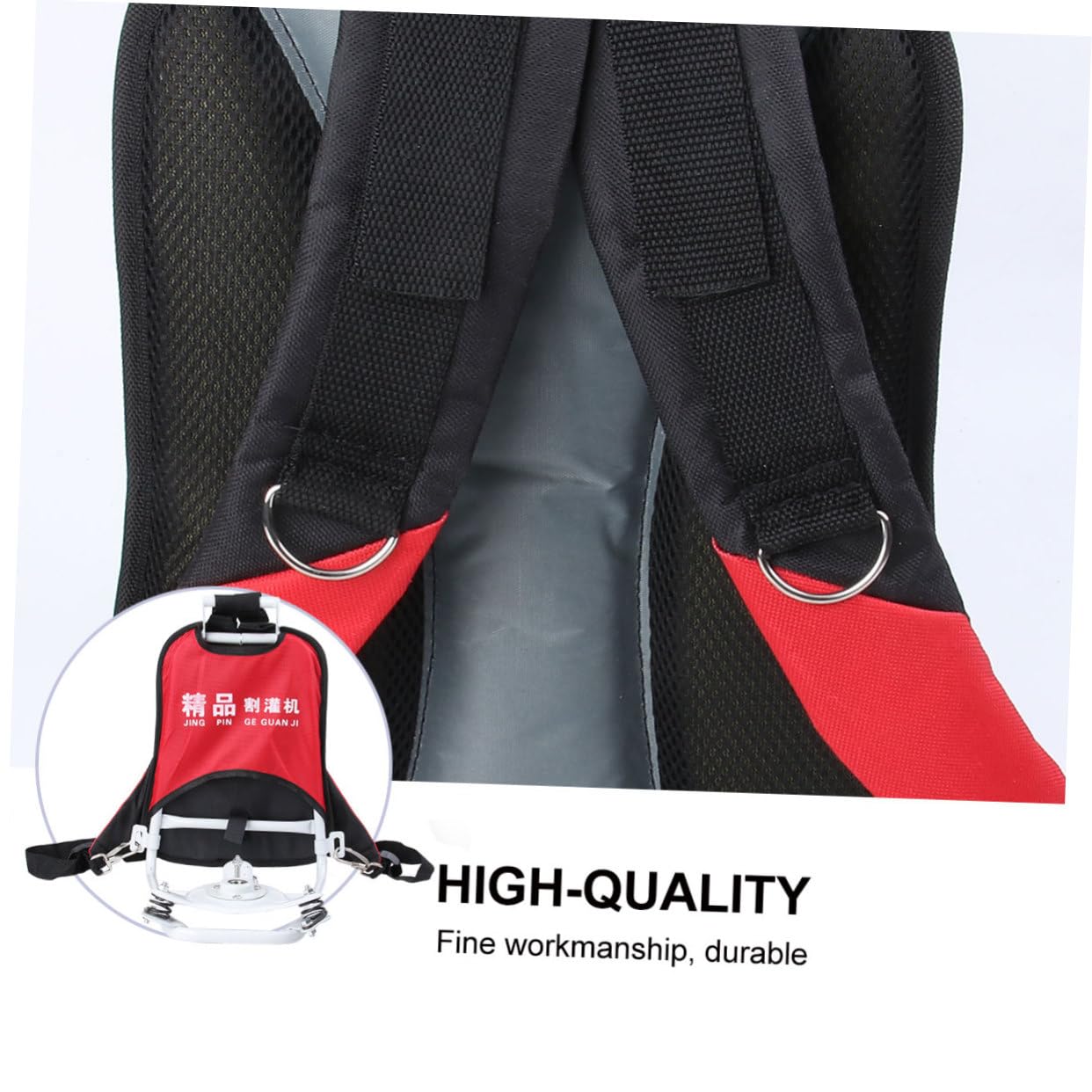 Supporto per Decespugliatore Telaio per Motore Tempi e Tempi Accessorio Trimmer Back Frame per Giardinaggio Leggero e Antiscivolo per Domestico e Te