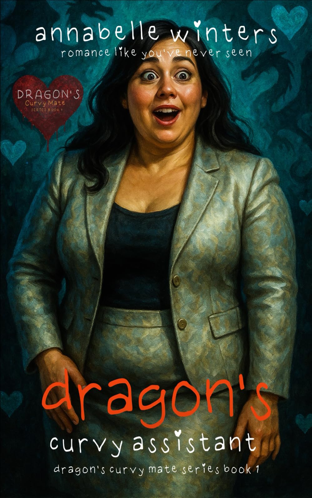 Dragon's Curvy Assistant: 1 (Dragon's Curvy Mate Shifter Instalove Romance Novellas)