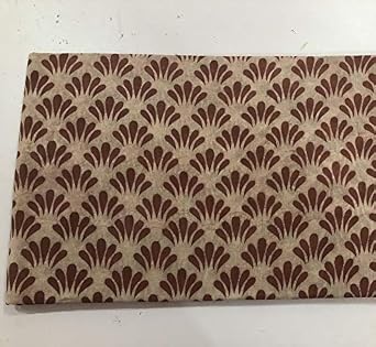 Traditional Jaipur, Printed Cotton Fabric by The Yard, Indian Printed, Fabric Cloth for Summer Dress, Kurti, Scarf, Cushion, Sofa Cover 2.5 Yards
