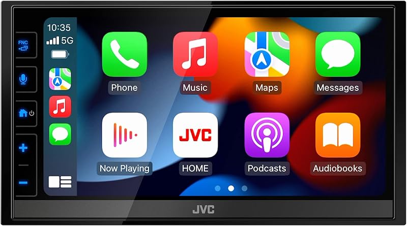 JVC KW-M780BT Apple CarPlay Android Auto Digital Media Player (Renewed)