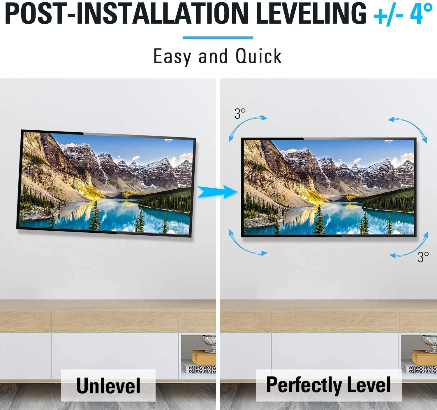 Mounting Dream Full Motion TV Wall Mount Swivel and Tilt for Most 42-75 Inch Flat Screen TVs, TV Mount Bracket with Articulating Dual Arms, Max VESA 600x400mm, 100 lbs. Loading, Fits 16" Studs, MD2617 : Electronics