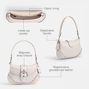 Amazon | コーチ レディース ソーホーバッグ, Lh/Chalk。, One Size