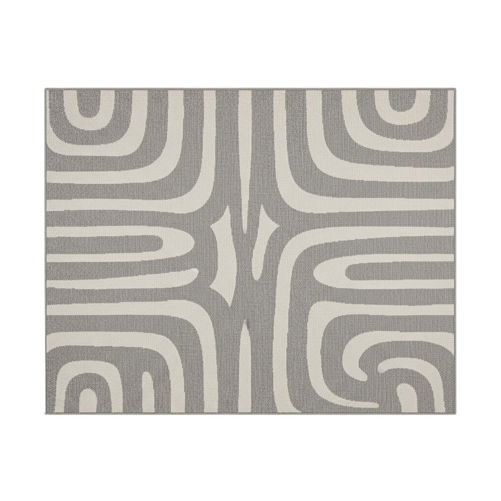 Grand Tapis Intérieur Et Extérieur, Tapis De Patio Lavable Et Résistant À l'eau, Base Antidérapante, Sol Décoratif Antidérapant, pour Salon, Chambre, Terrasse, Véranda