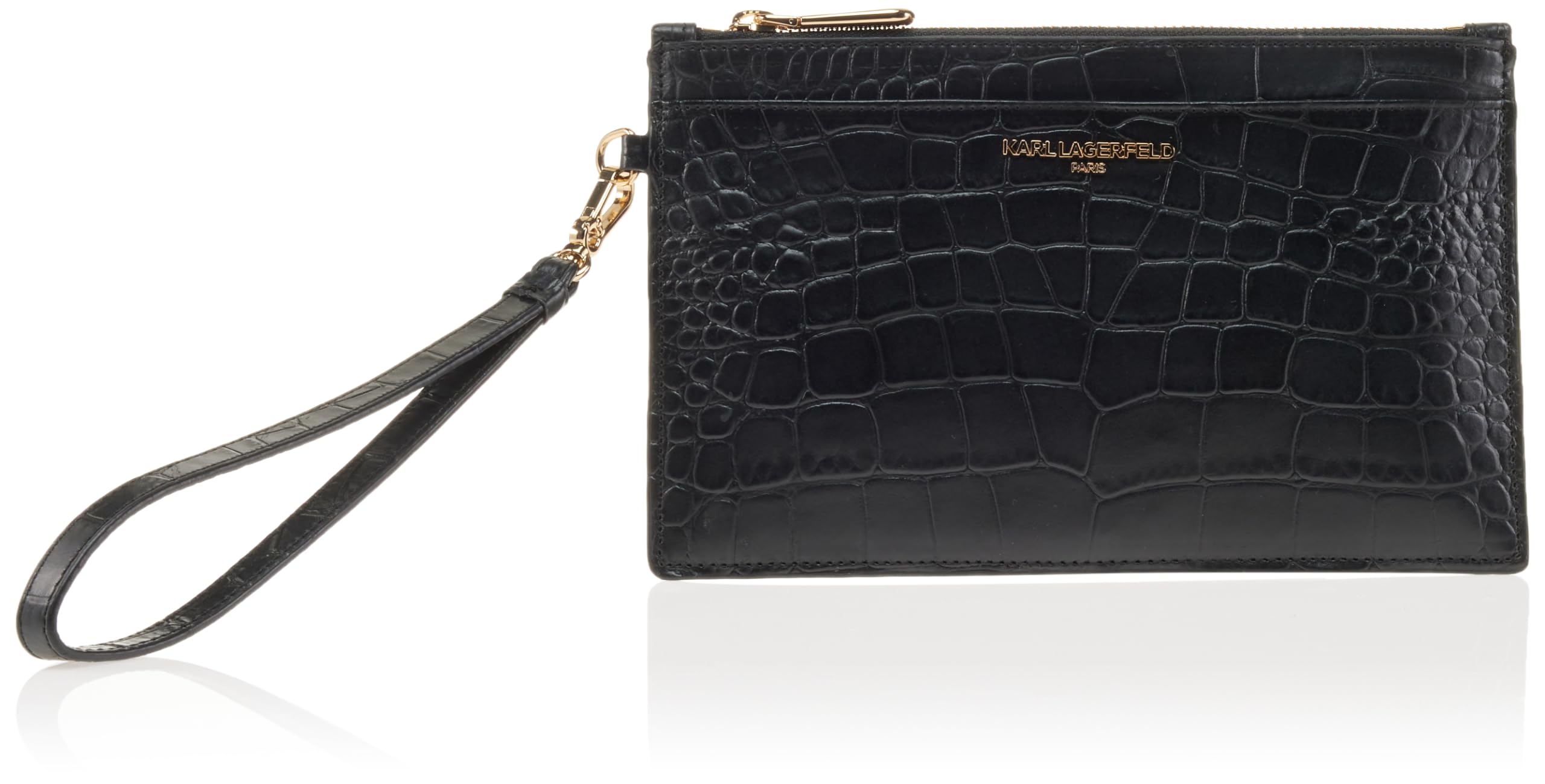 Karl Lagerfeld Quilted Leather Flats KARL LAGERFELD PARIS Women's