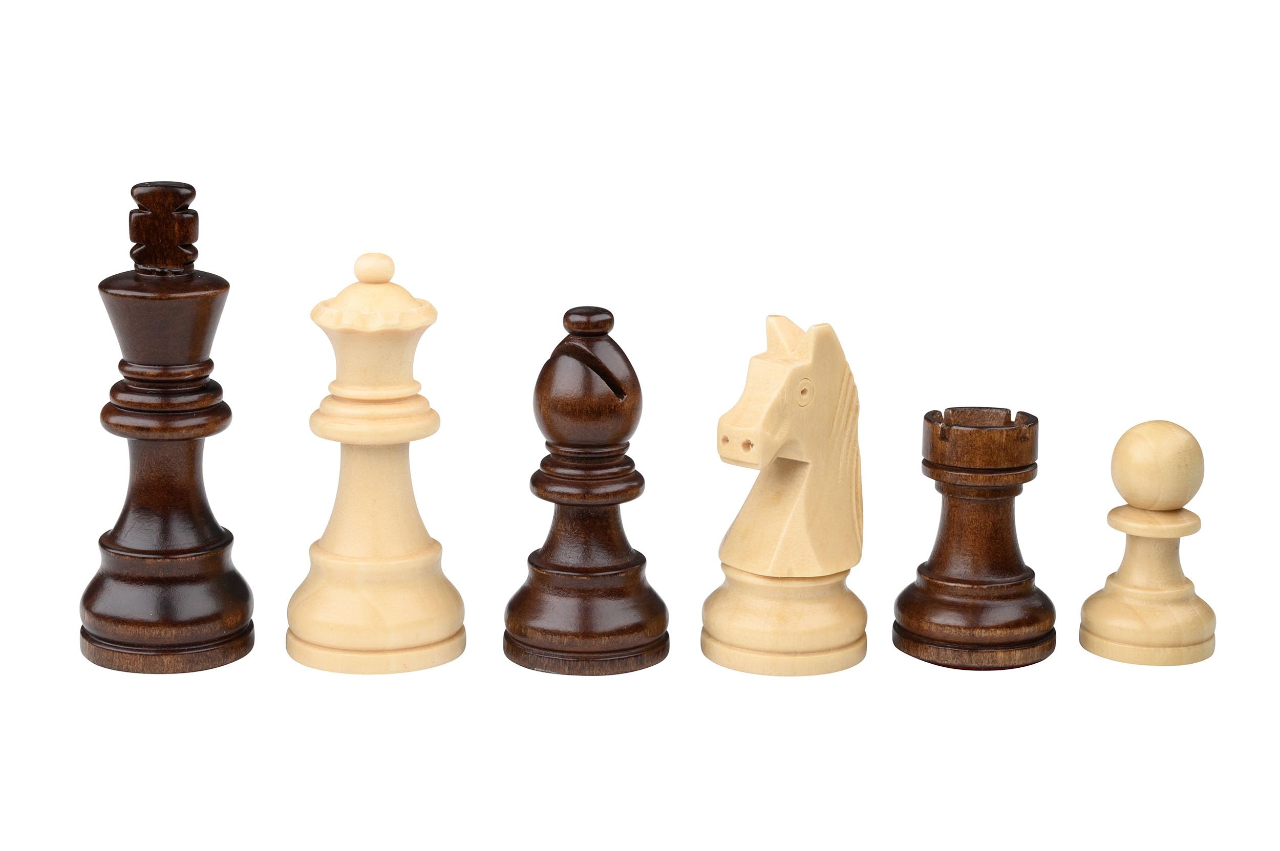 Philos Jovinus 20811 Chess Pieces King Height 76 mm in Set-Up Box, Multicoloured - Image 2