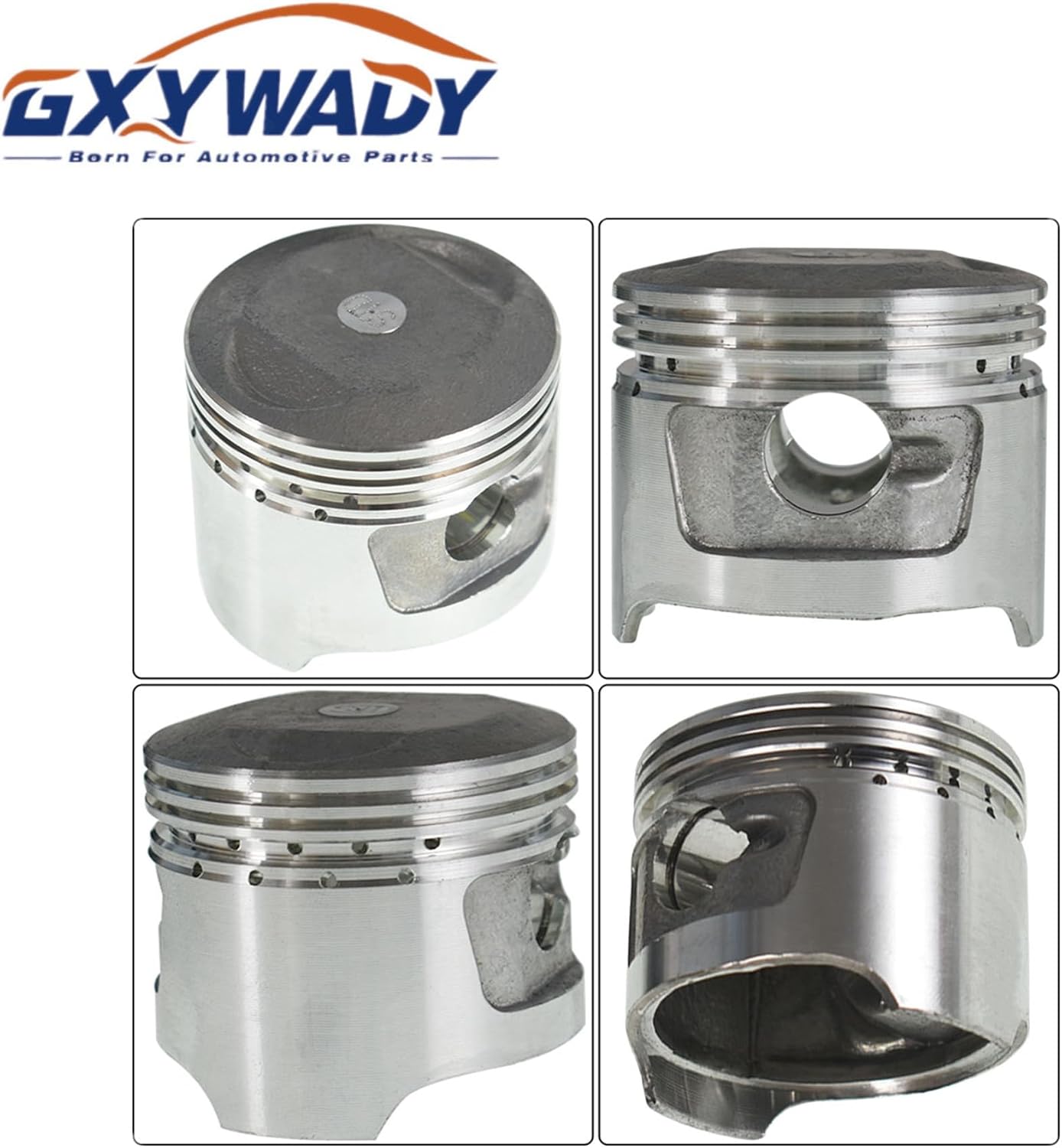 GXYWADY Cylinder Piston Gasket Top End Kit 12101-GB0-910 Replacement for Honda CRF70 XR70 ATC70 12101-087-000,12101-087-010, 12101-HB2-000,12101-098-670, 12101-098-671