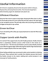 Vista 11 de Pool RX 332001 PoolRX+ Booster Blue Pool Algicide, unidad individual