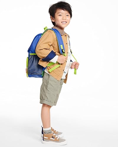 Miniatura 12 de Skip Hop - Mochila para jardín de infantes, colección Zoo, para niños grandes de 3 a 4 años, diseño de dinosaurio