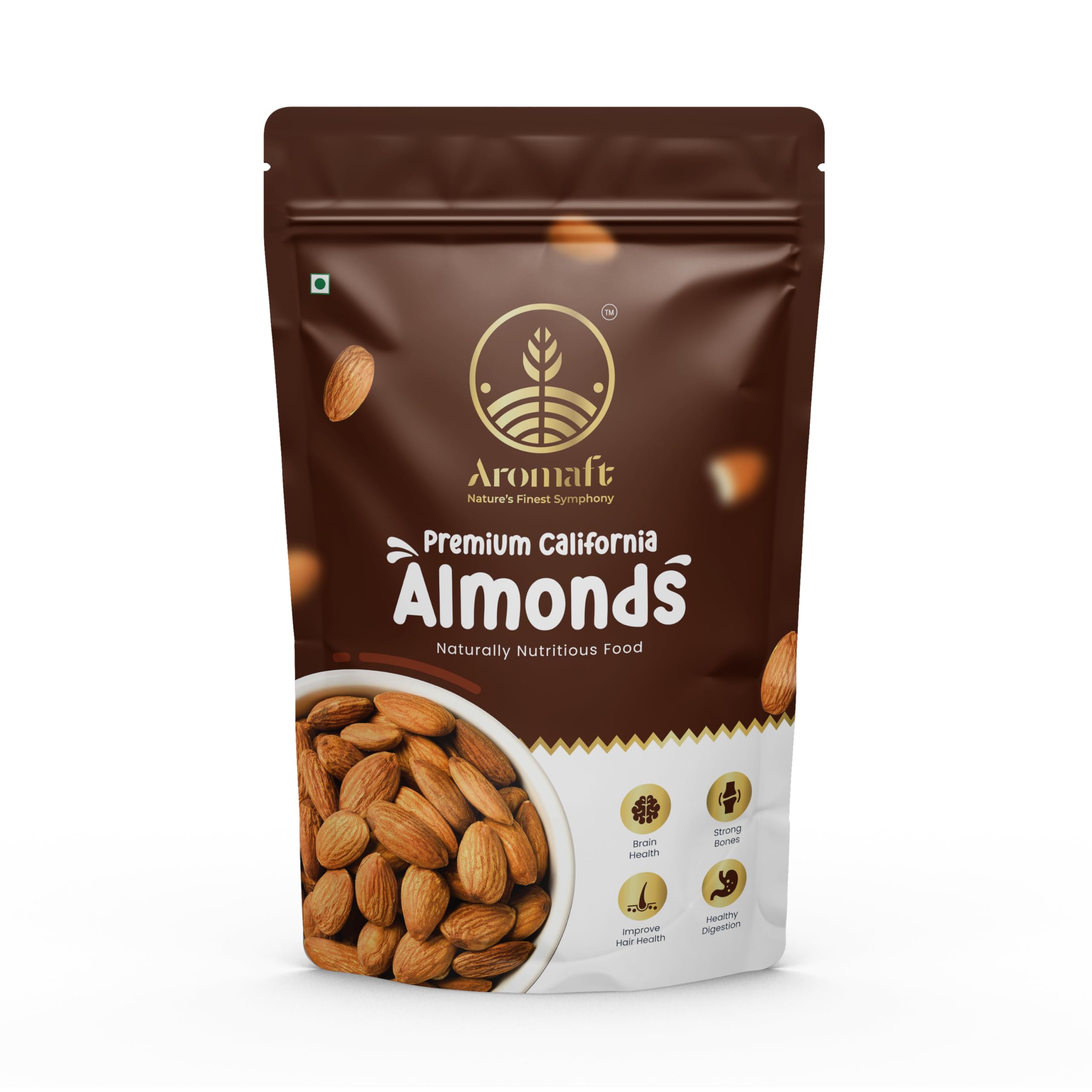 Aromaft Premium California Whole Almonds|500G|100% Natural And Premium California Almond|Rich In Protein, Healthy Fats, Fiber, And Antioxidants|Badam (B0D35MRVF4) Amazon Price History, Amazon Price Tracker