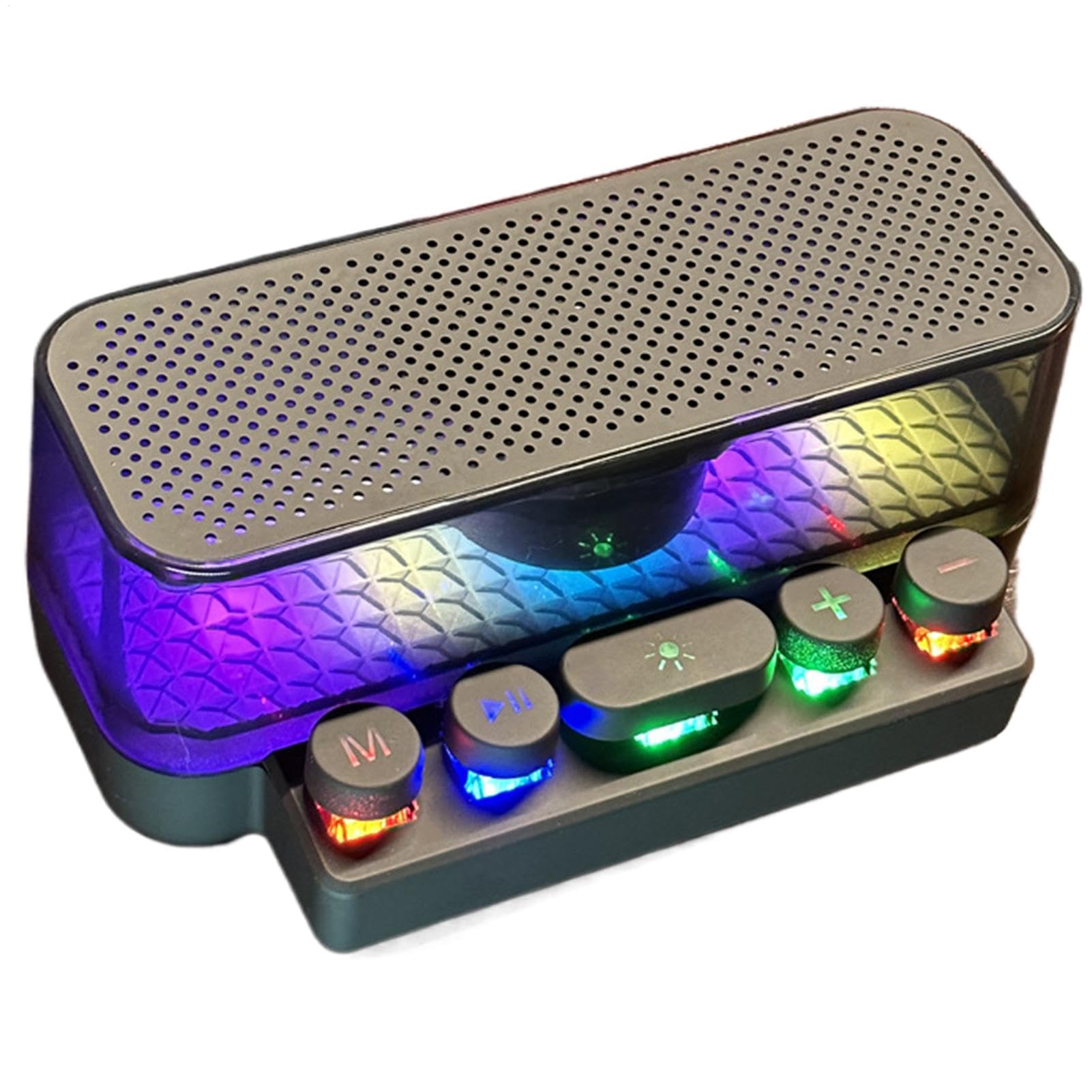 altoparlante wireless, altoparlante wireless Altoparlante portatile per | Desktop Keyboard Bass Music Player con per casa esterna, ornamento da tavolo