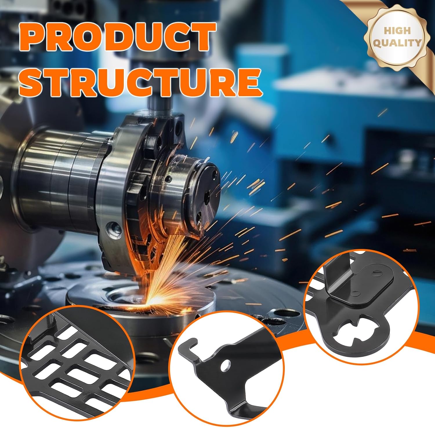 GoaMotors Radar Bracket with Alignment Mounting Clip 36804-TBA-A10 Fit for Honda Civic 2019-2021