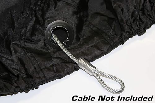 Miniatura 4 de Protector de motocicleta de lujo Nelson-Rigg, protección contra la intemperie, UV, ventilación, escudo de calor, forro para parabrisas, bolsa de