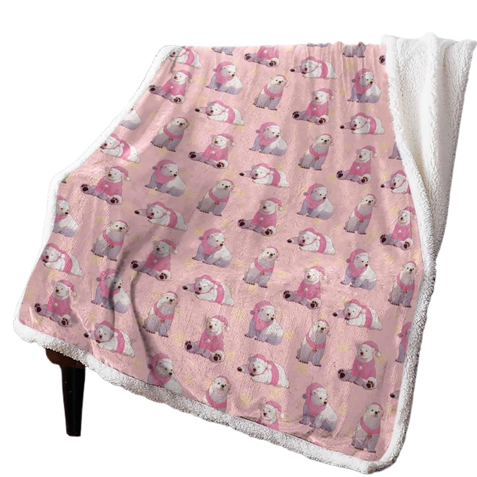 Couverture de Noël pour enfants à offrir comme couvre-lit doux