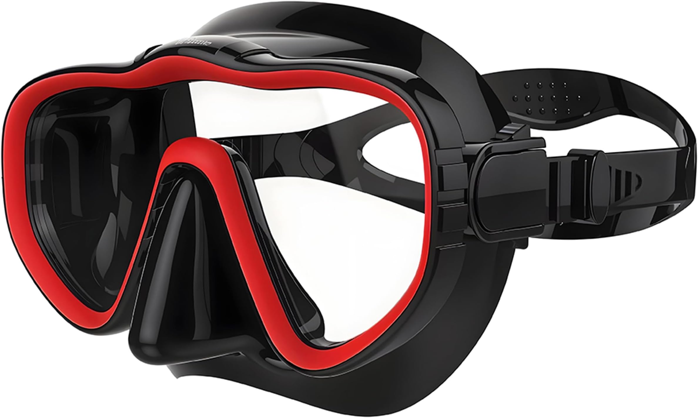 Scuba Diving Mask - Tempered Single Lens Glass Anti-Fog Snorkel Mask for Adults with Leak-Proof Silicone Skirt, Snorkeling Gear, Freediving, Spearfishing Diving Masks - Dive Mask