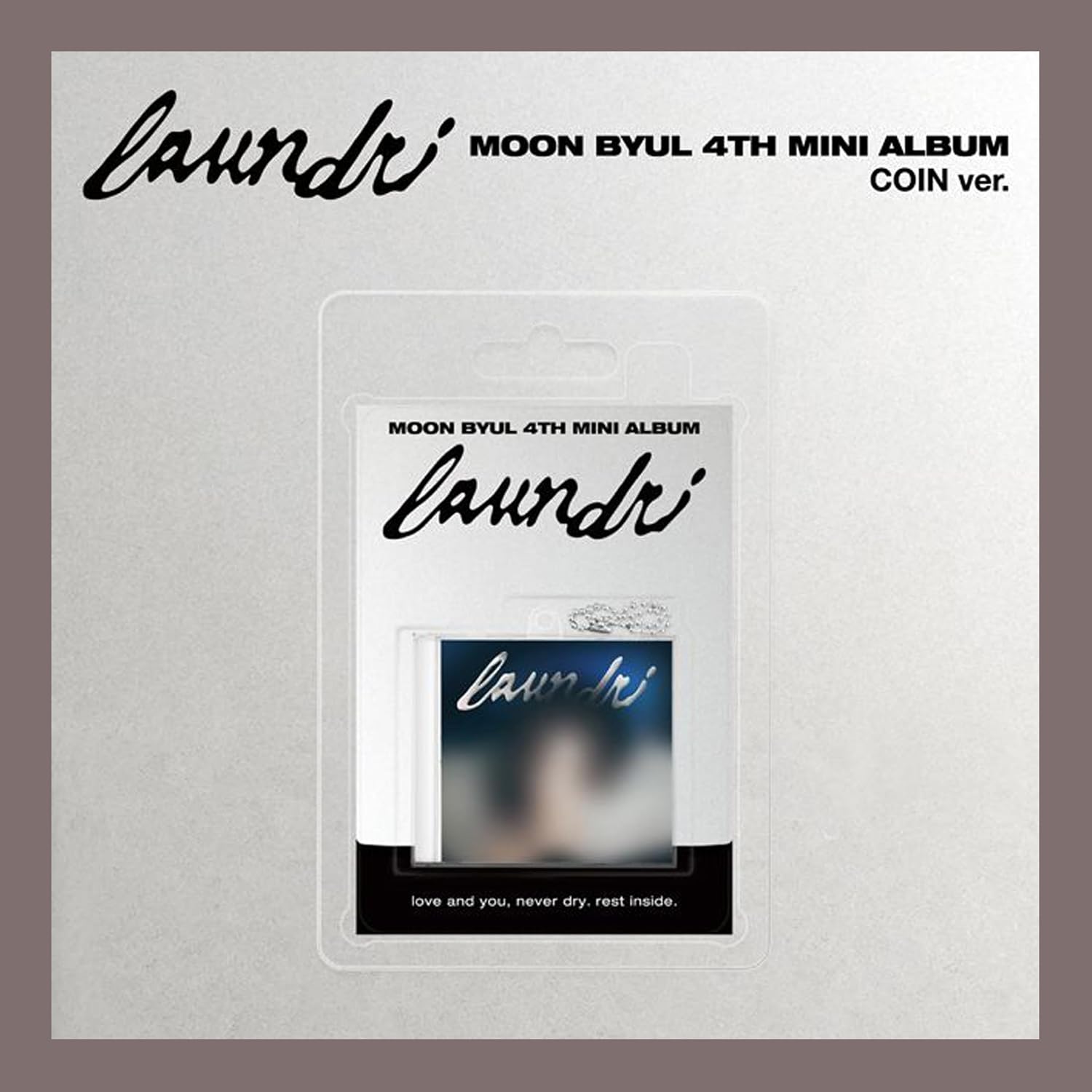 Moonbyul laundri 4th Mini Album (Photobook - LAUNDRY Ver.)