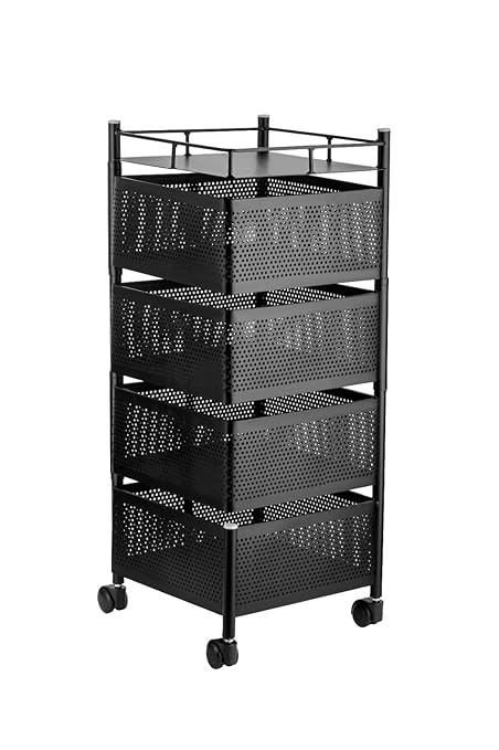 Kitchen Trolly (4 Layer, Square)
