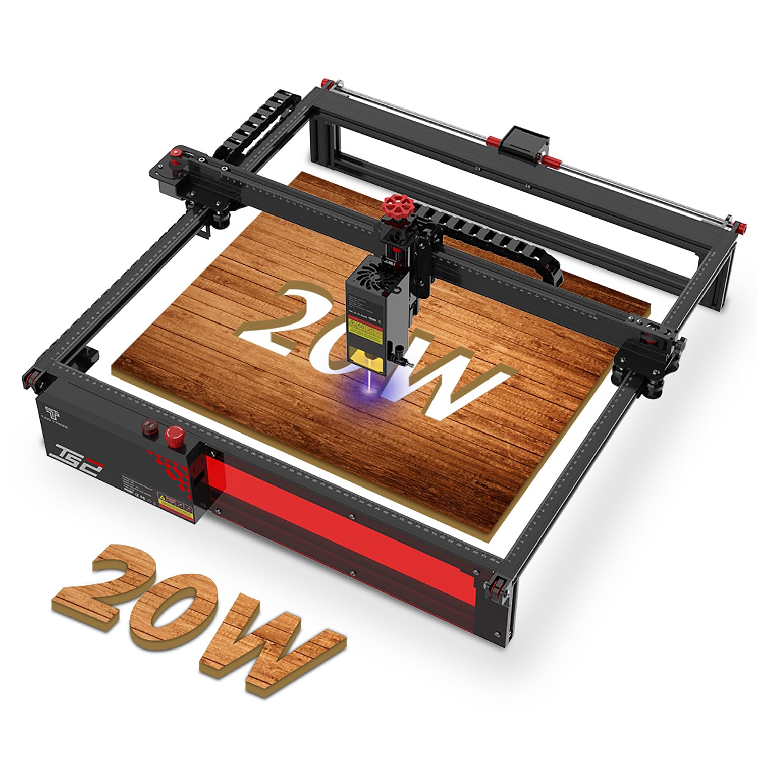 Twotrees TS2 20W Máquina de Gravação a Laser, Gravadora Laser de