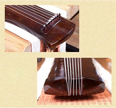 Chinese Guqin Fuxi-type Old Fir Solid Wood Guqin Beginner 7 Strings Ancient Zither With Accessories Professional Guqin