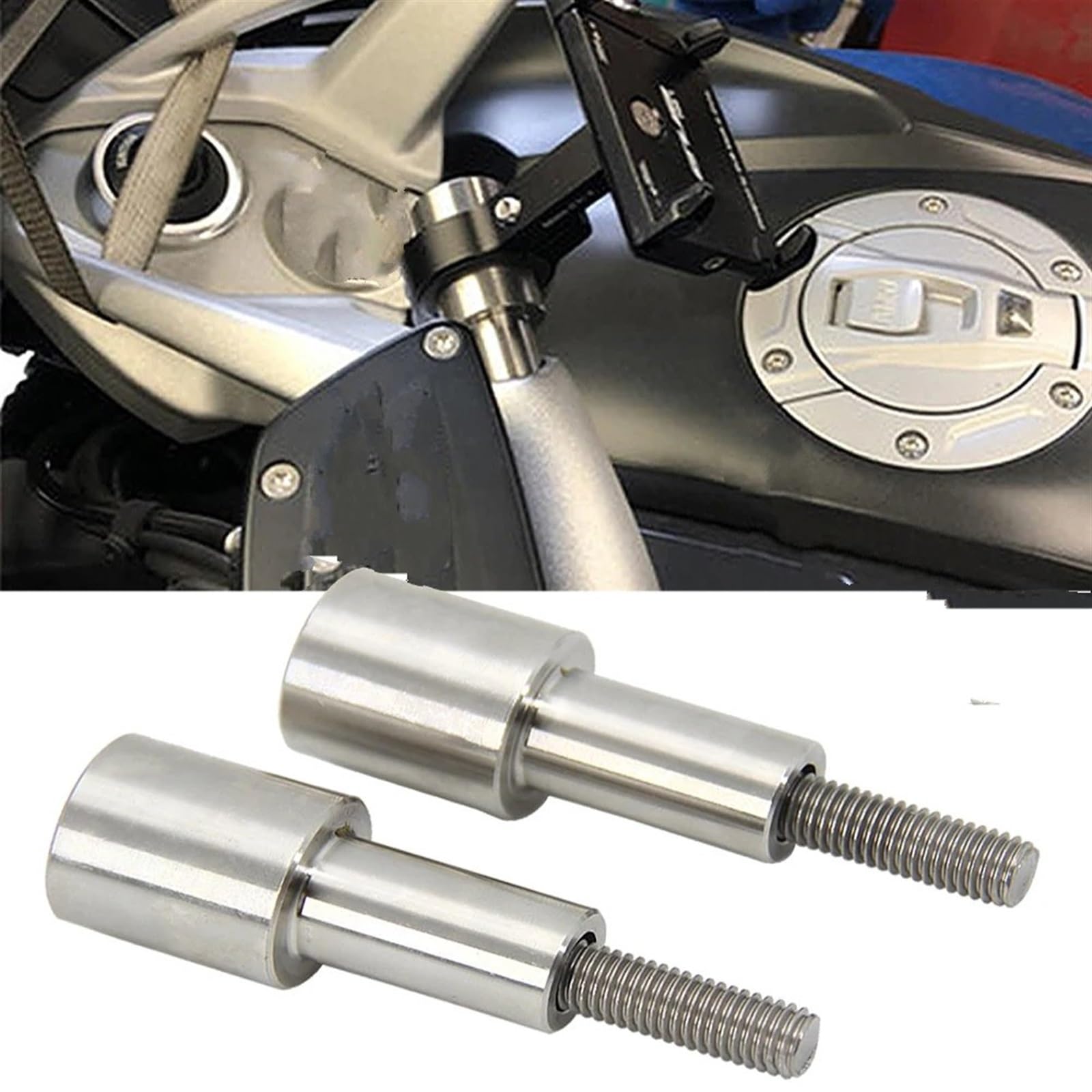 Supporto Per Telefono E Navigator Per BMW R1200RT 2005-2013 – Staffa Per Moto Con Fissaggio Anti Vibrazioni, 2 Pezzi