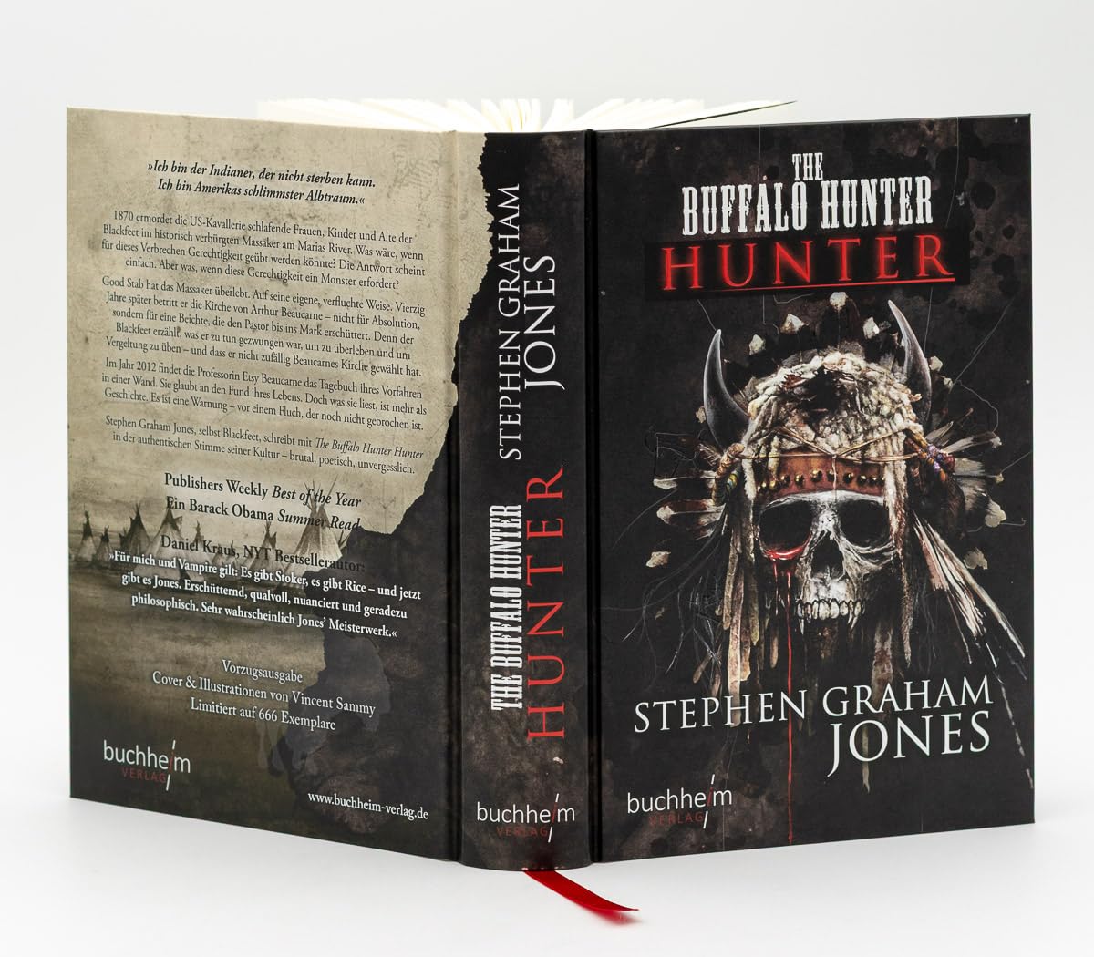 THE BUFFALO HUNTER HUNTER von Stephen Graham Jones - limitierte signierte Vorzugsausgabe