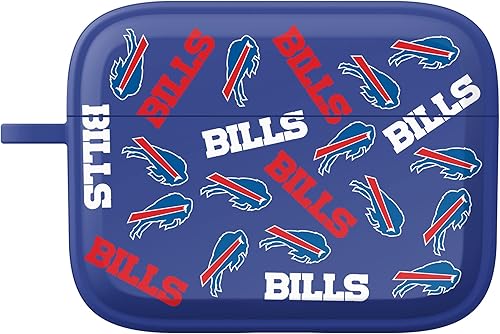 Miniatura 4 de GAME TIME Buffalo Bills HDX - Funda compatible con Apple AirPods Pro 1 y 2 (seleccionado)