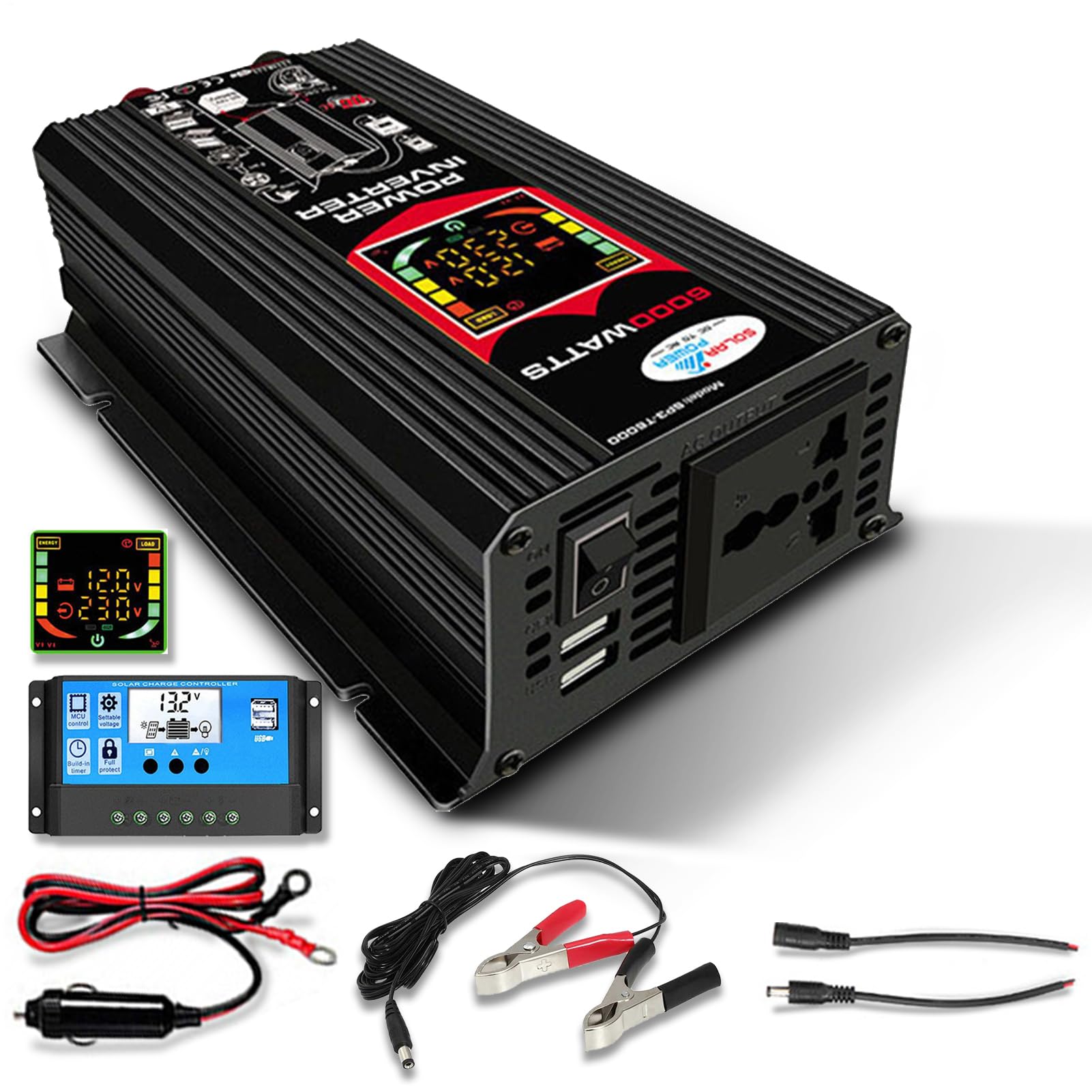 Kit solaire flexible 4000W avec panneau 18W et contrôleur 30A
