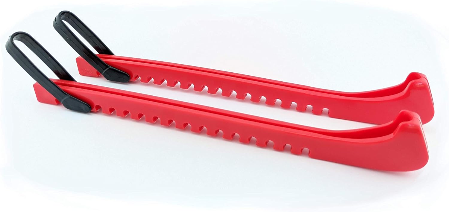 Guardog Centipede Style Ice Hockey Skate Guards - Trim to Fit Most Hockey Skates - Red : Sports & Outdoors