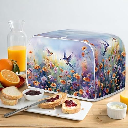 Vista 86 de Cubierta para tostadora de cocina, protector para hornear se adapta a la mayoría de tostadoras estándar de 4 rebanadas, mantiene la tostadora libre