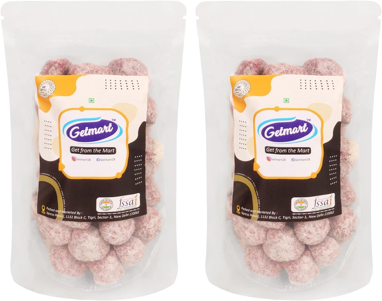Getmart™ Soft Digestive Tamarind Candy, Imli Laddu (800 Gms (Pack of 2 X 400g))