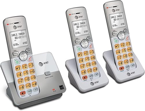 Miniatura 12 de AT&T EL51303 3 Handset DECT 6.0 Cordless Home Phone Full-Duplex Handset Speakerphone,Backlit Display, Lighted Keypad,Caller ID/Call