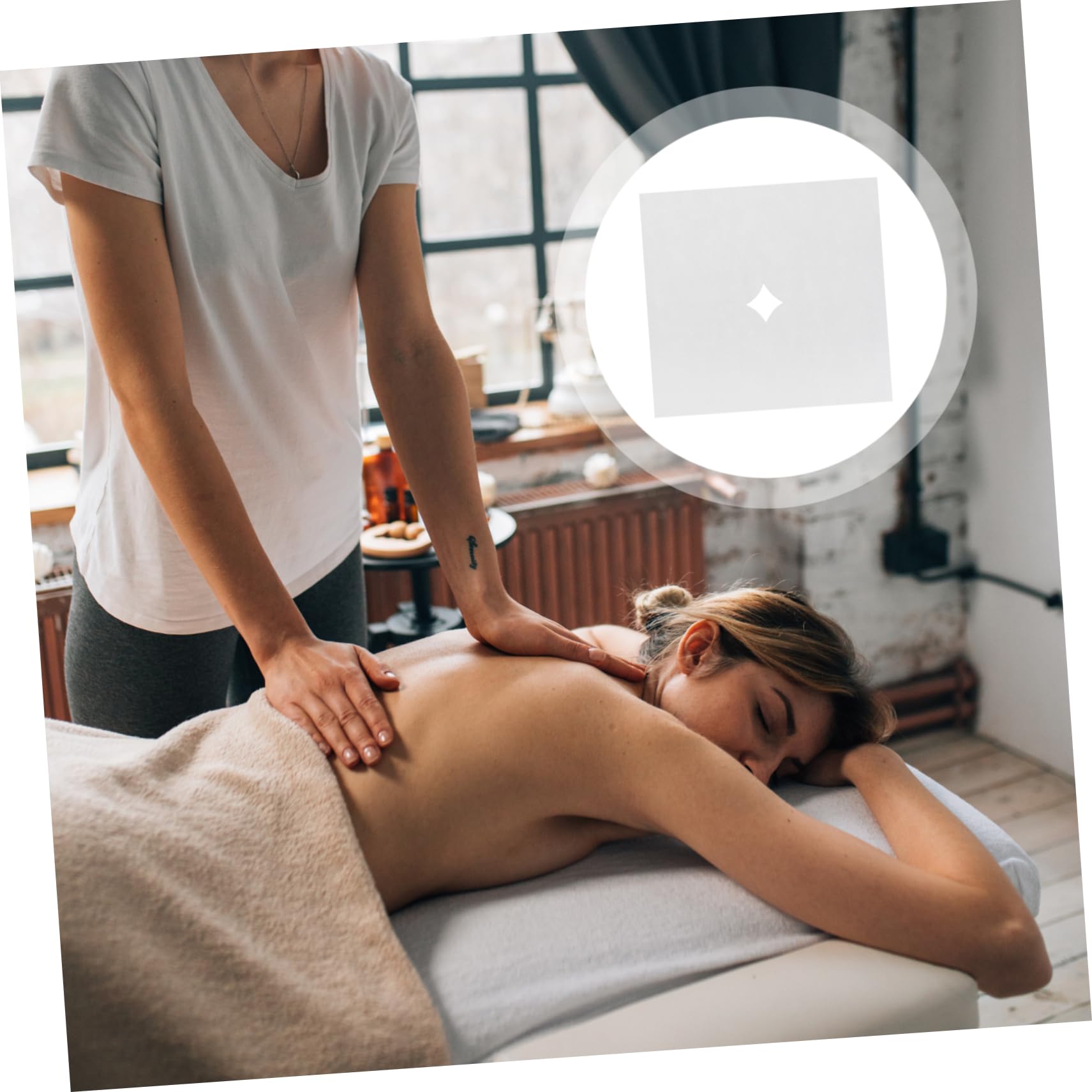 Didiseaon Facial Towels 100pcs Disposable Face Covers Hole Massaging Face Rest Covers Face Rest