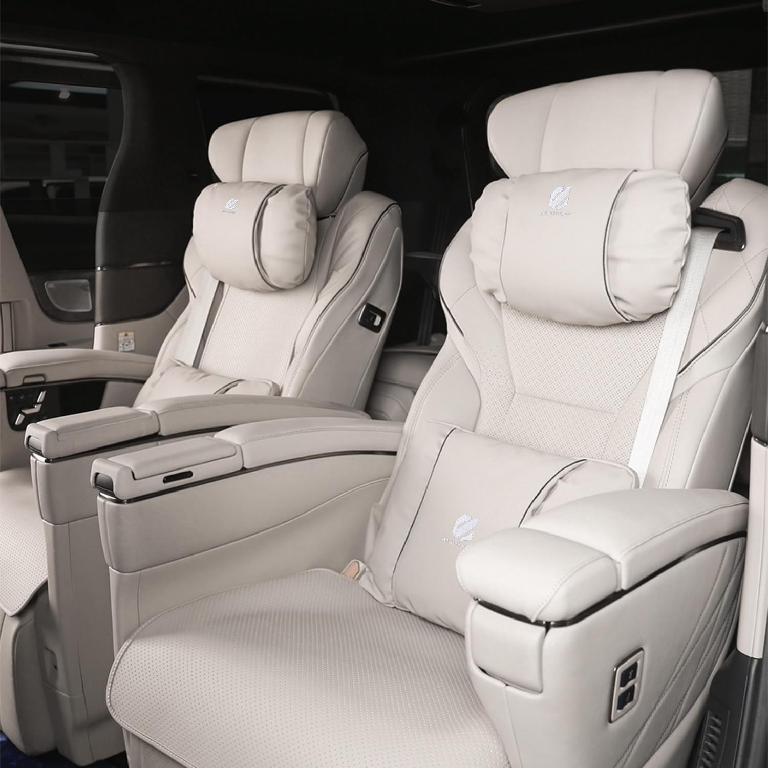 Amazon.co.jp: アルファード 専用 車用品 腰痛 ヘッドレスト 背もたれ