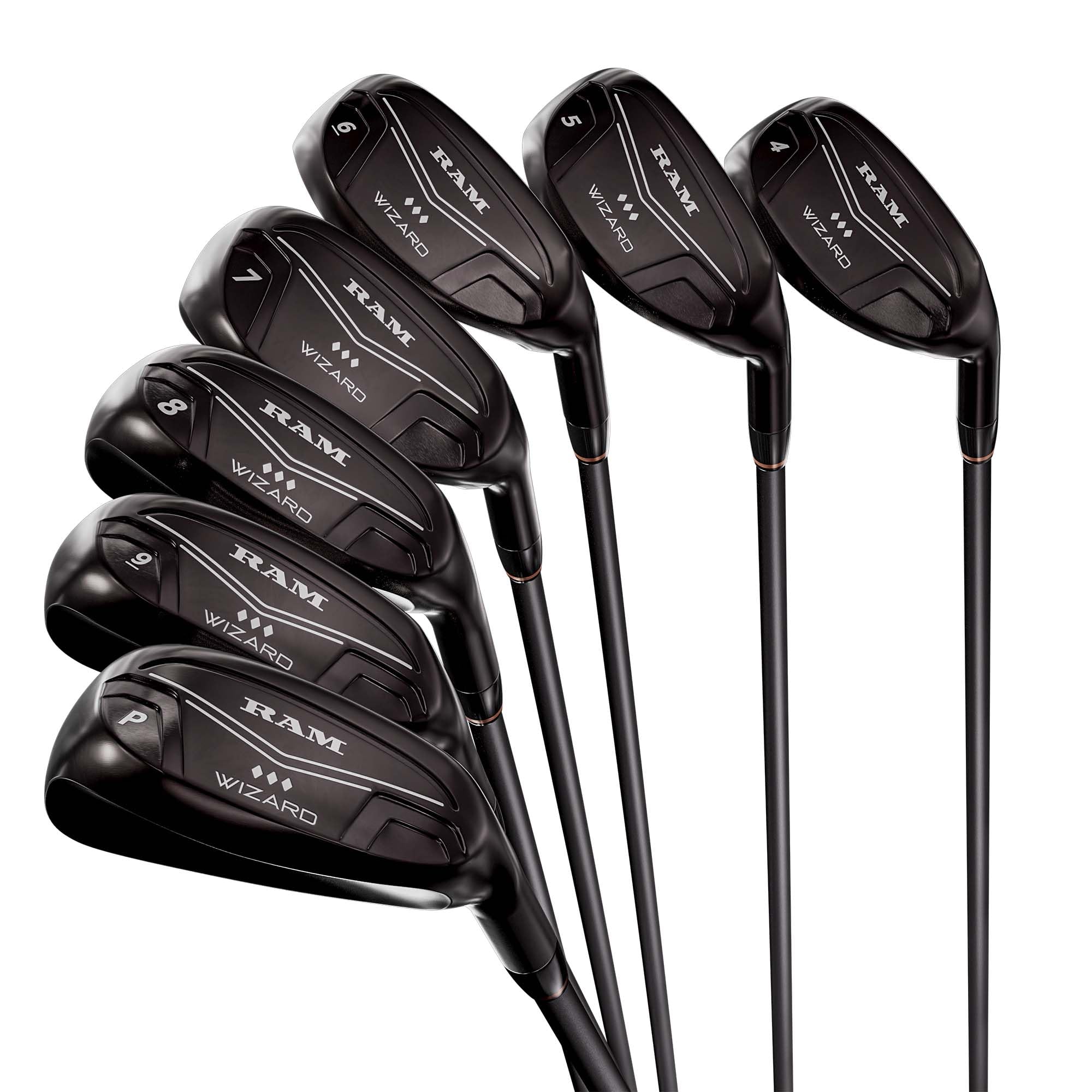 RamGolf Wizard Full Hybrid Iron Set, Mens Right Hand