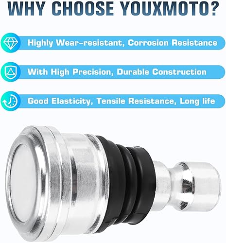 Miniatura 2 de Youxmoto Rótulas superiorinferior para Polaris General 4 1000 2016-2022 Polaris Ranger 500570700800900 xp 1000 2009-2019 RZR Scrambler Sportsman