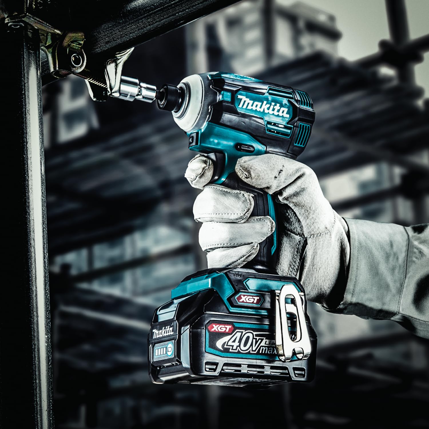 MAKITA TD001GZ 40V Max Li-ion XGT Brushless Impact Driver – Batterie e caricabatterie non inclusi
