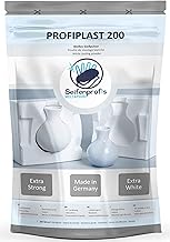 Profiplast 200 Gießpulver extra weiß 4,5kg, Lufthärtend & Geruchlos, Gießmasse Reliefgießpulver Gipspulver zum Gießen